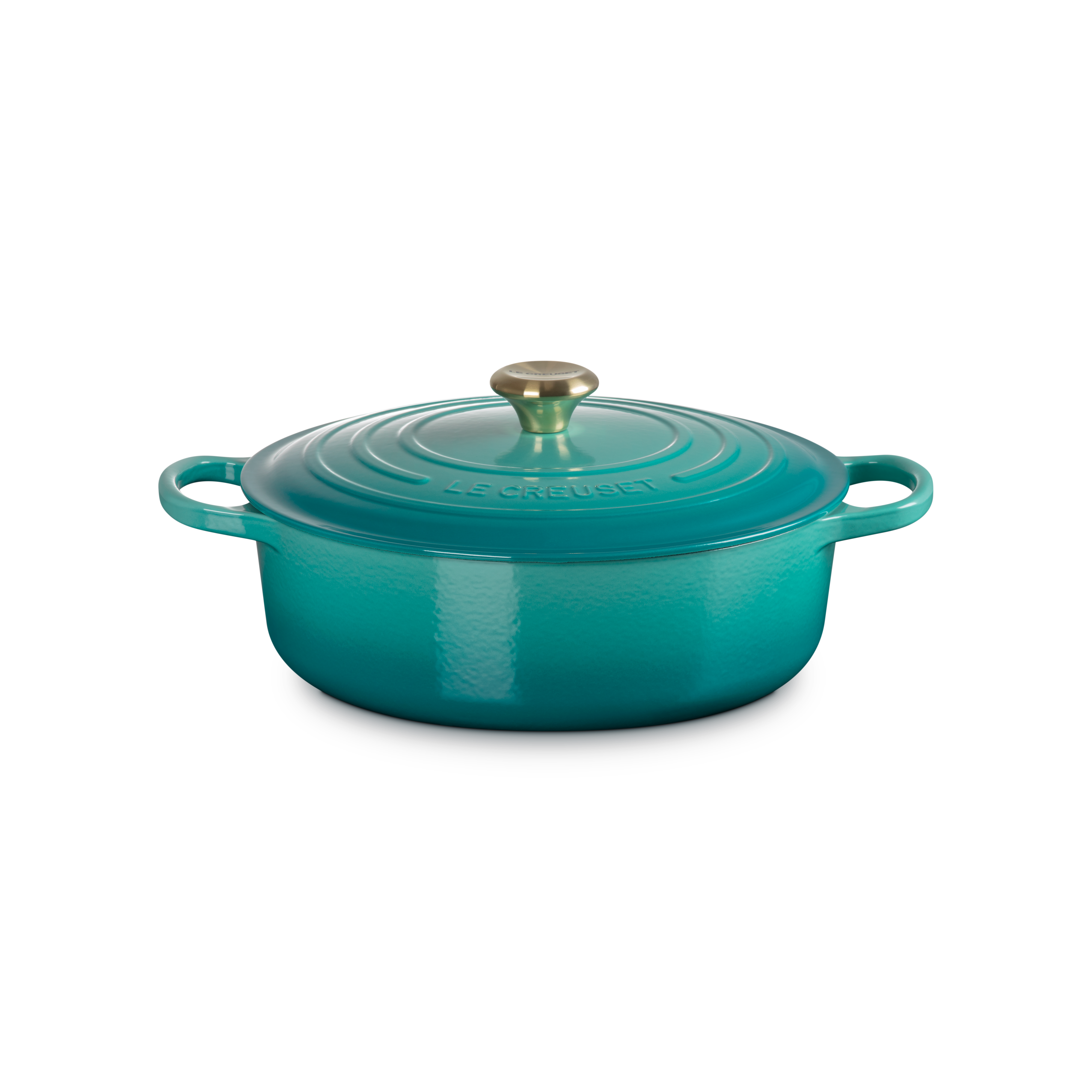 Le Creuset - 6.2L Bleu Riviera Shallow Risotto French/Dutch Oven (30CM)