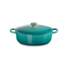 Le Creuset - 6.2L Bleu Riviera Shallow Risotto French/Dutch Oven (30CM)