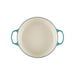 Le Creuset - 6.2L Bleu Riviera Shallow Risotto French/Dutch Oven (30CM) Interior 