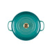 Le Creuset - 6.2L Bleu Riviera Shallow Risotto French/Dutch Oven (30CM) Top