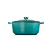Le Creuset - 6.7L Bleu Riviera French/Dutch Oven (28 cm) Side