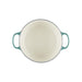 Le Creuset - 6.7L Bleu Riviera French/Dutch Oven (28 cm) interior 