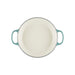 Le Creuset 3.5L Bleu Riviera Shallow Braiser (30 cm) interior