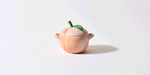 Le Creuset Limited Edition Peach Mini Cocotte 0.57 L Stoneware peaches and cream