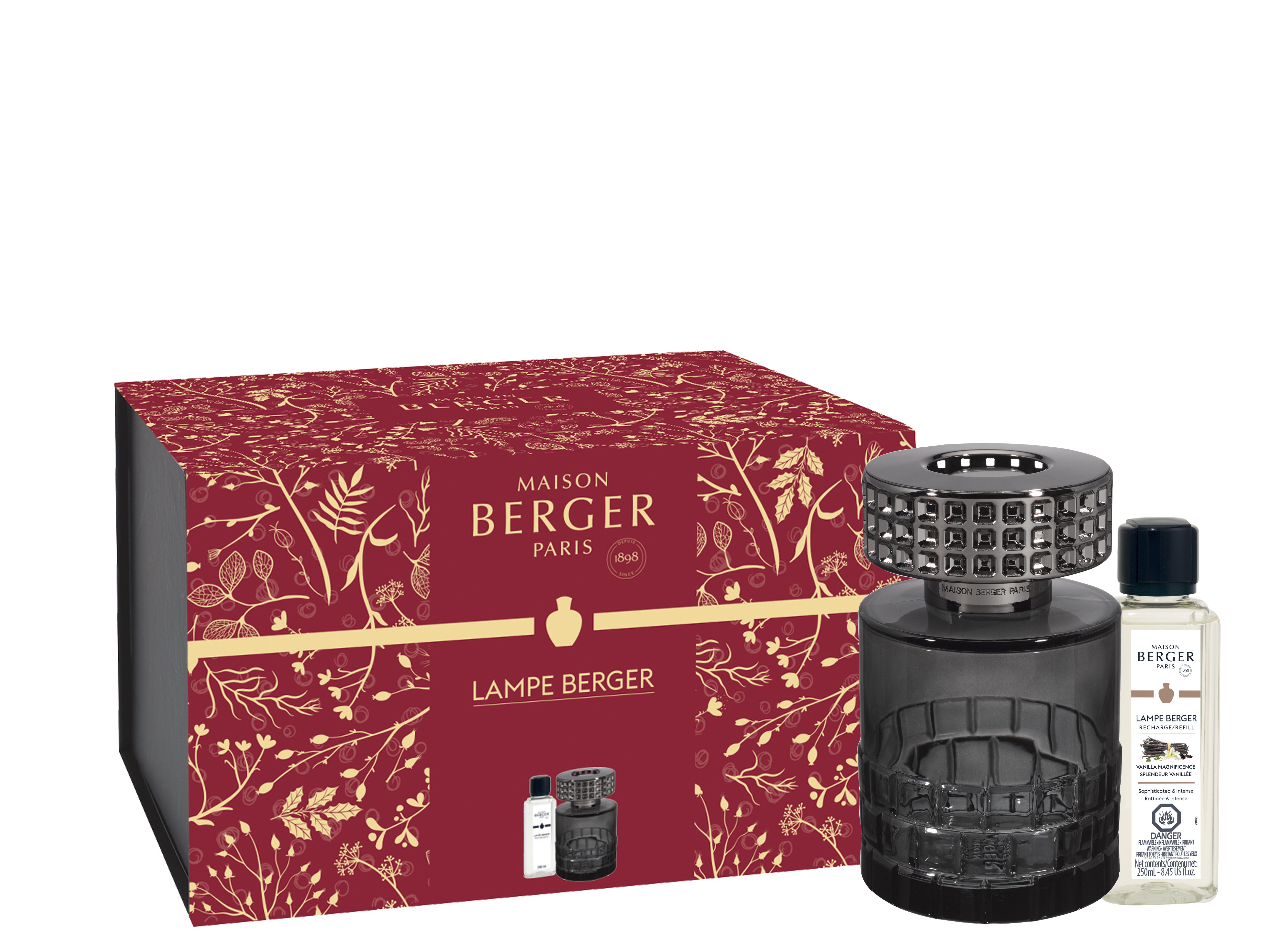 Maison Berger - Celebration Black Lamp with Vanilla Magnificence 250 ml - 314904
