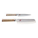 Miyabi Birchwood 5000MCD 2-Piece Set 6.5” Nakiri and 5” Pairing Knife 34373-004 - Made in Japan