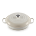 Le Creuset 4.7L Meringue Shallow Braiser (32 cm)