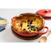 Le Creuset 3.5L Cherry Red / Cerise Shallow Braiser (30 cm) Berries and Lemons