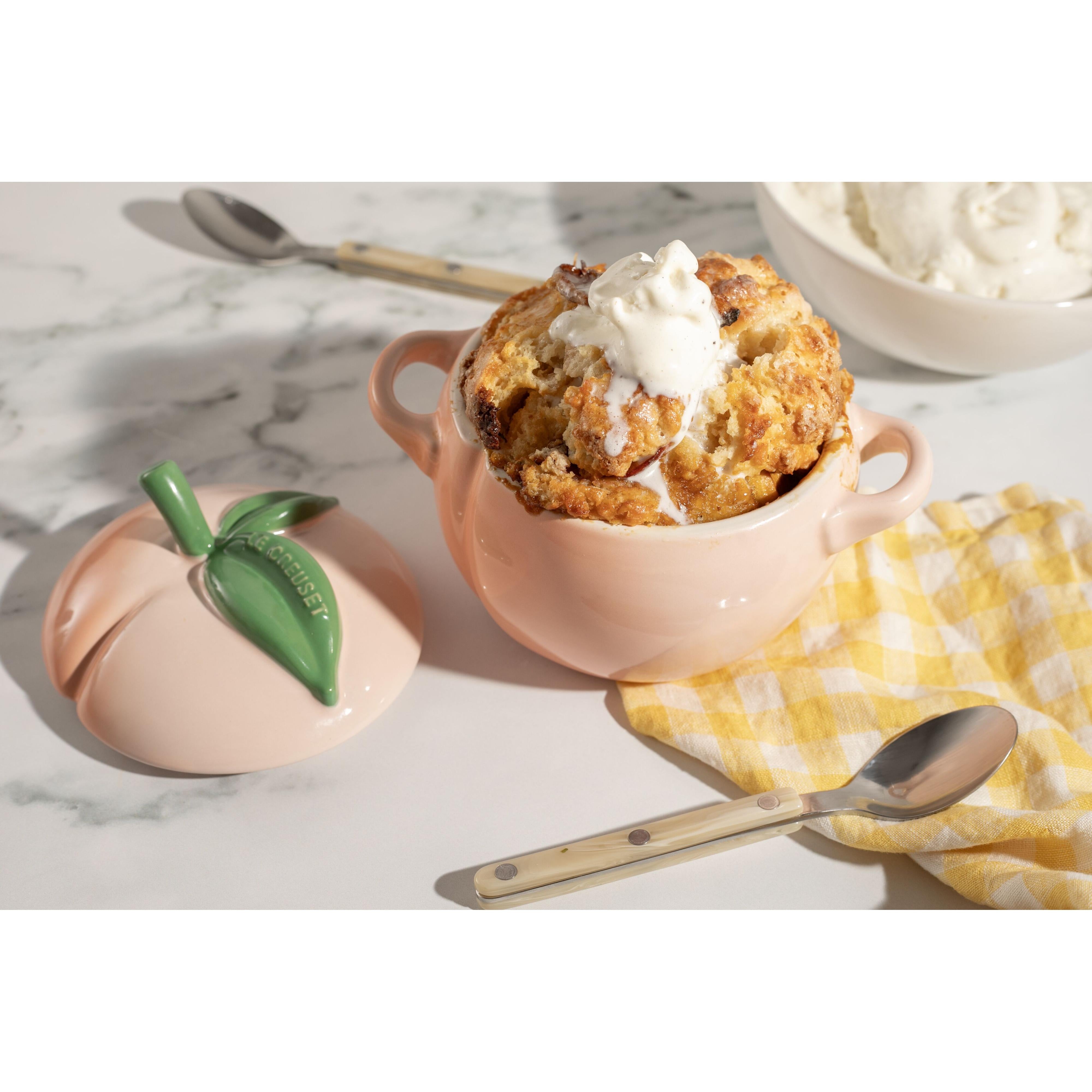 Le Creuset Limited Edition Peach Mini Cocotte 0.57 L Stoneware Dessert