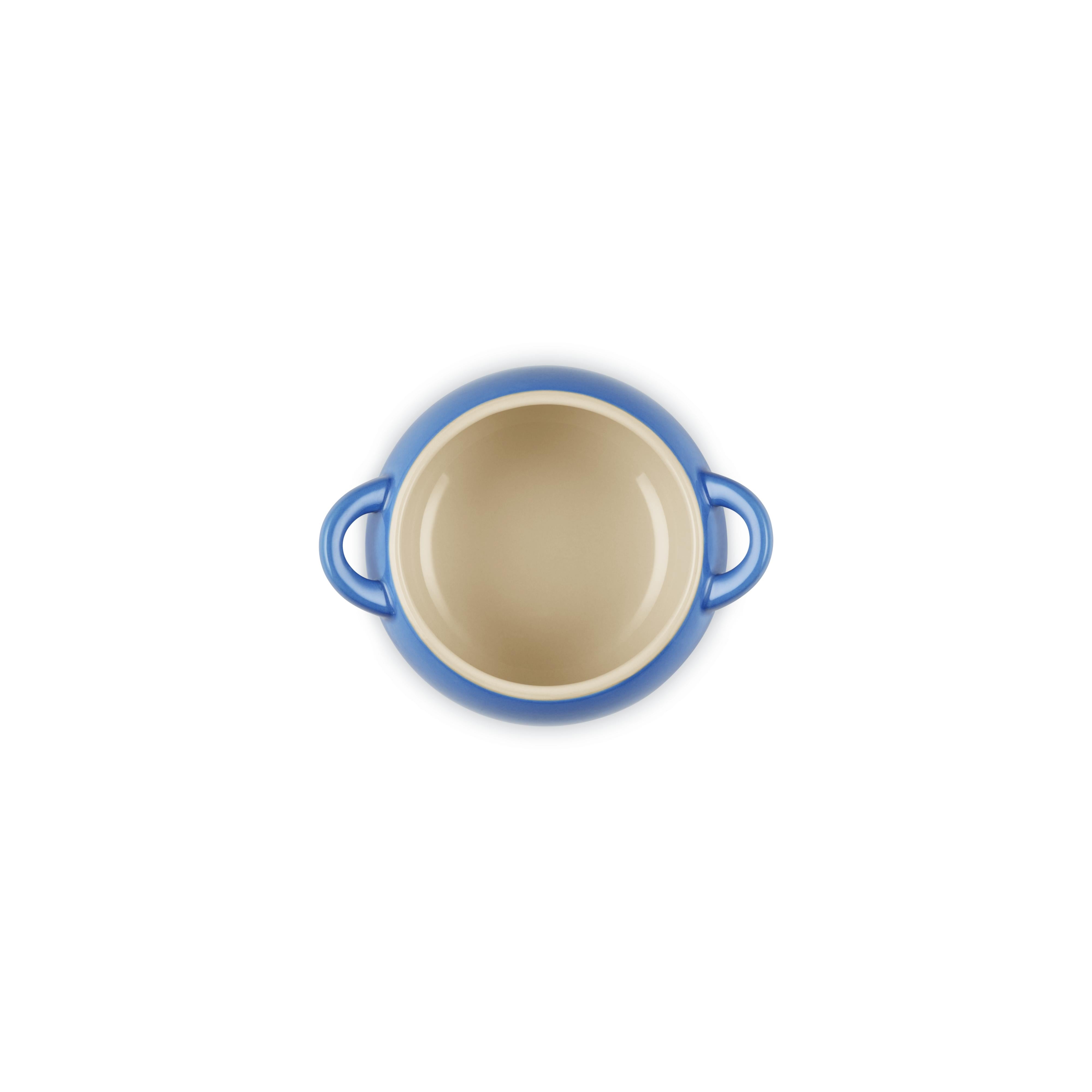 Le Creuset Limited Edition Blueberry Mini Cocotte 0.48 L Stoneware inside