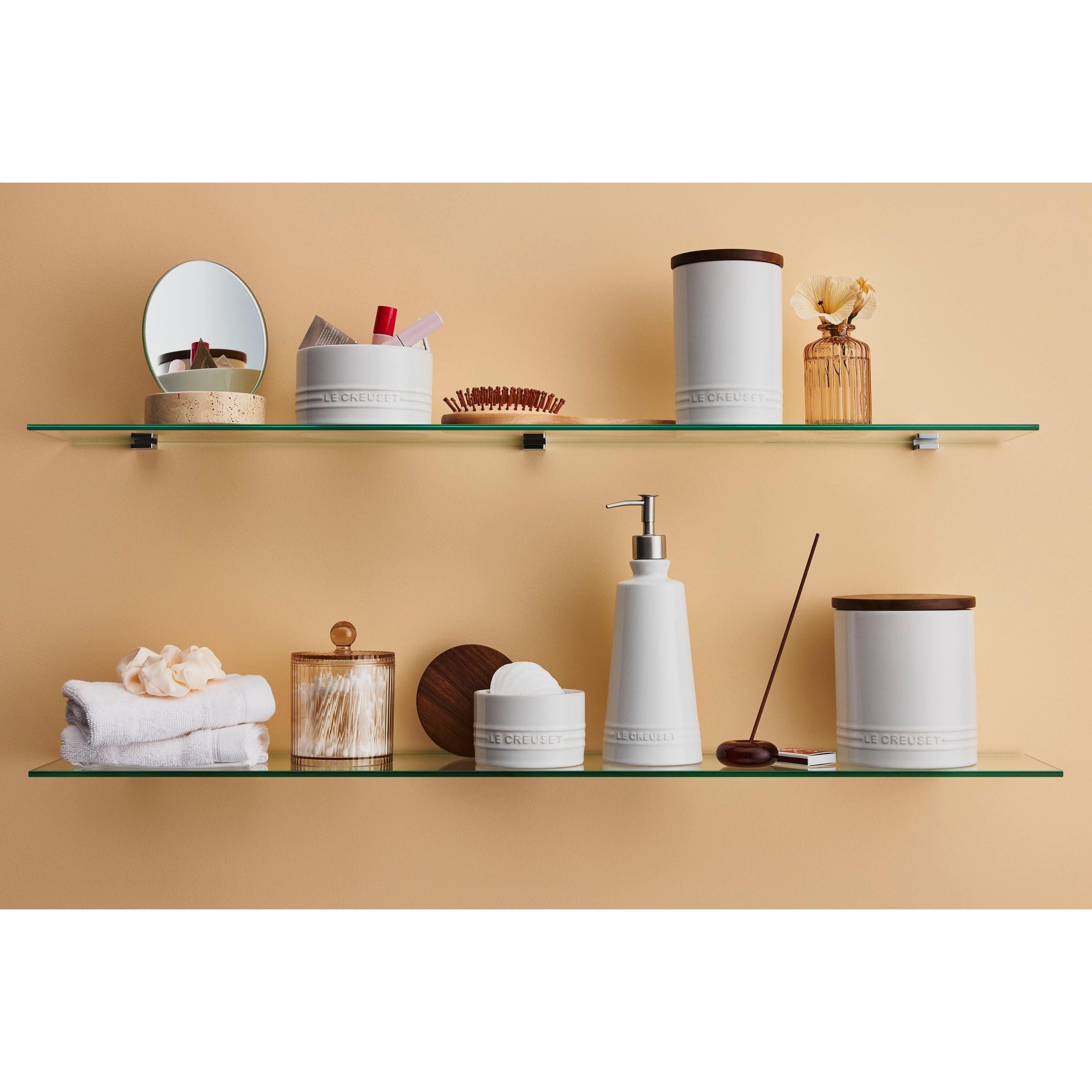 Le Creuset Signature 580 ml Soap Dispenser White Display