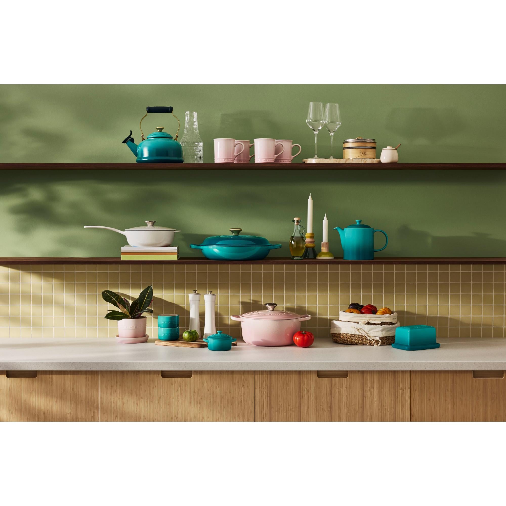  Braiser Bleu Riviera 30 cm Le Creuset