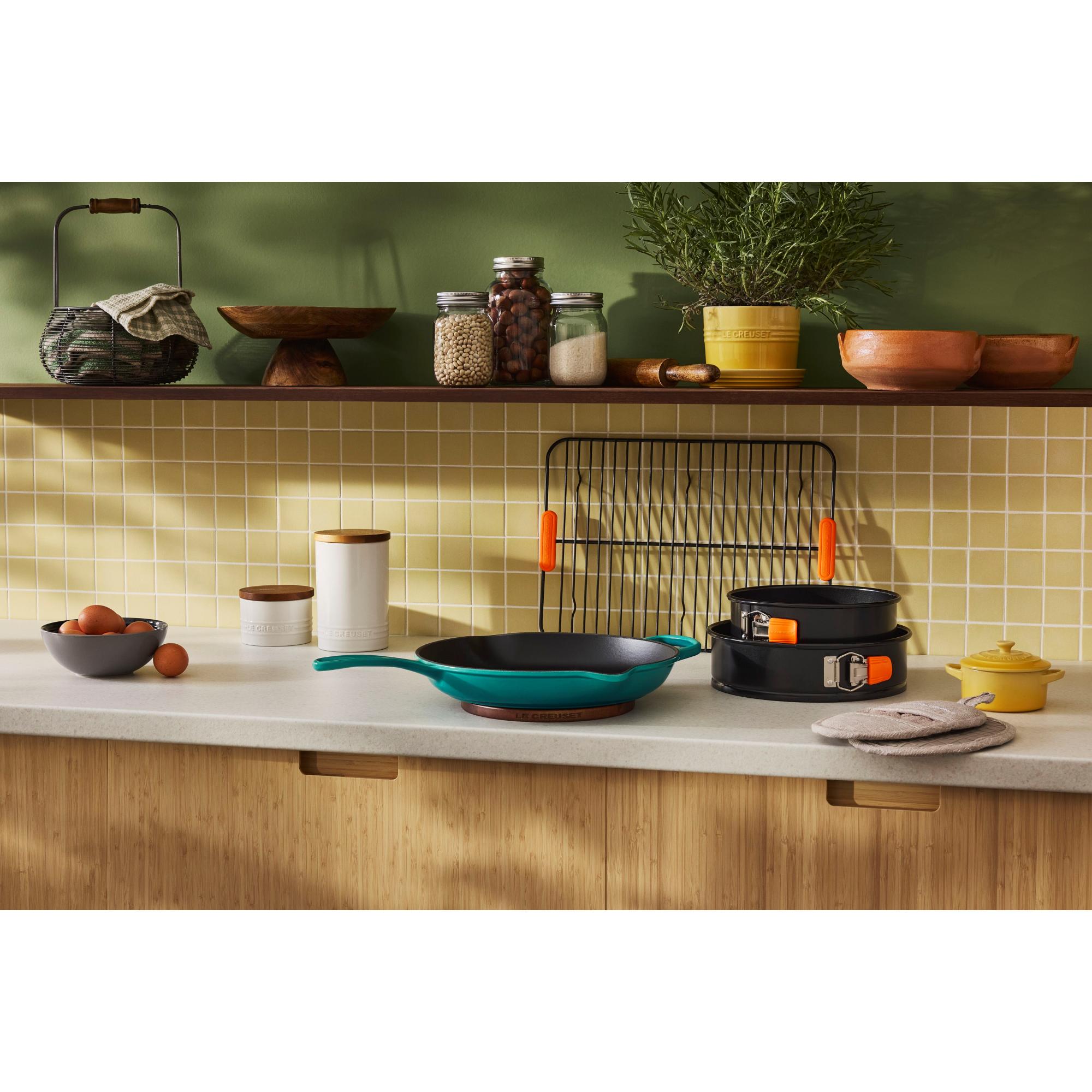 Le Creuset - 30cm Bleu Riviera Round Skillet (12") Display