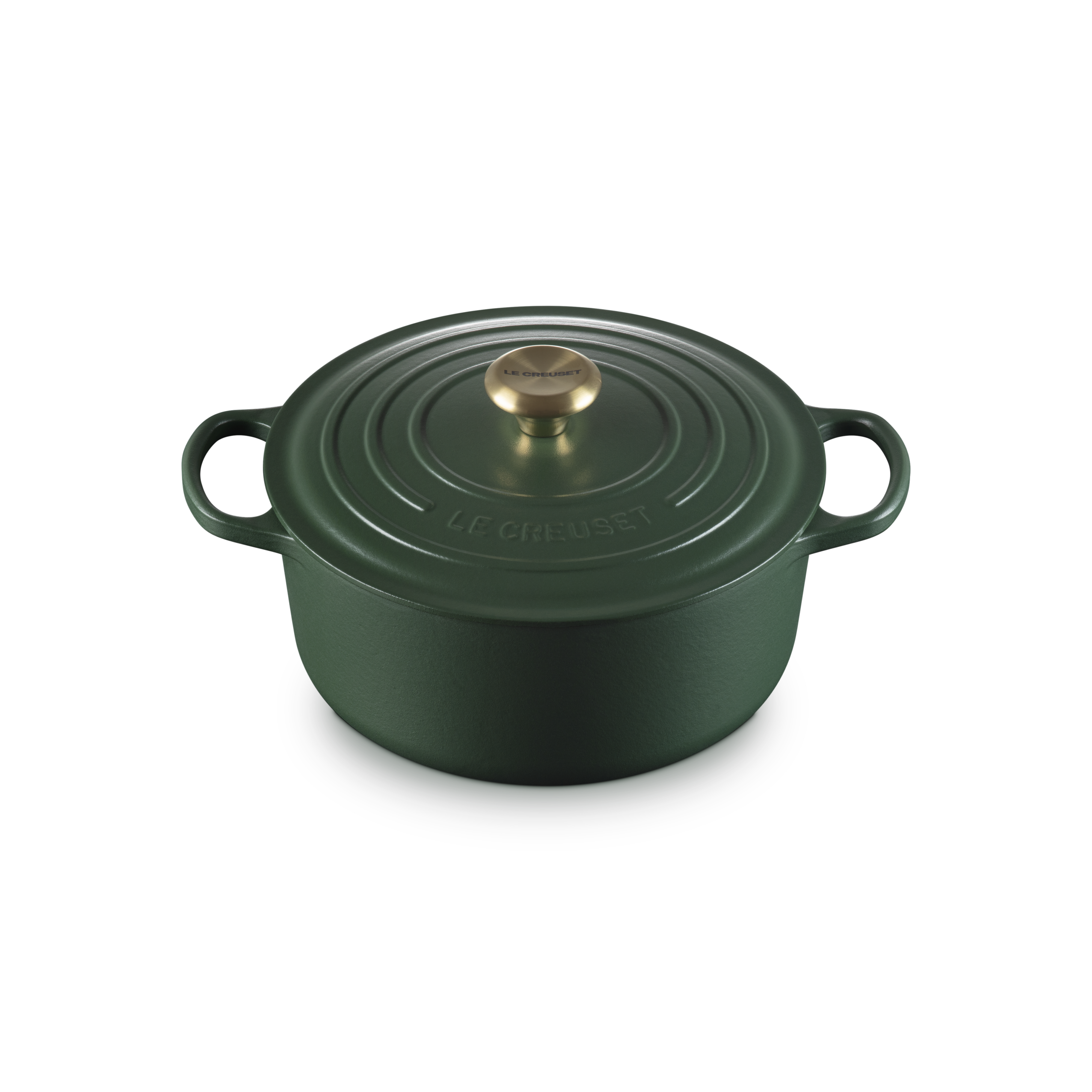 Le Creuset 5.3L Foret French/Dutch Oven (26cm) Gold Knob