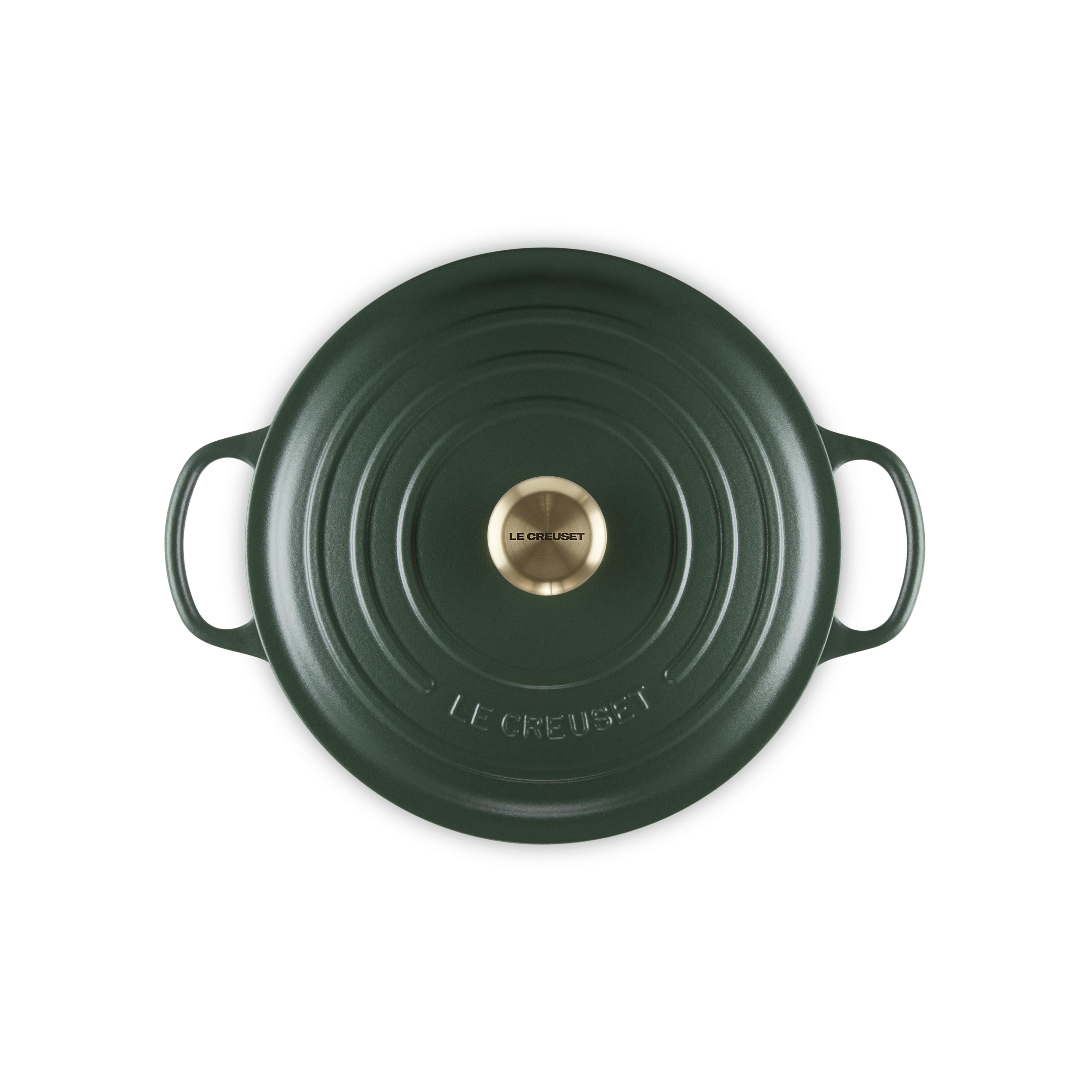 Le Creuset - 6.7L Foret French/Dutch Oven (28 cm) Gold Knob