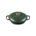 Le Creuset 3.5L Foret Shallow Braiser (30 cm) Gold Knob