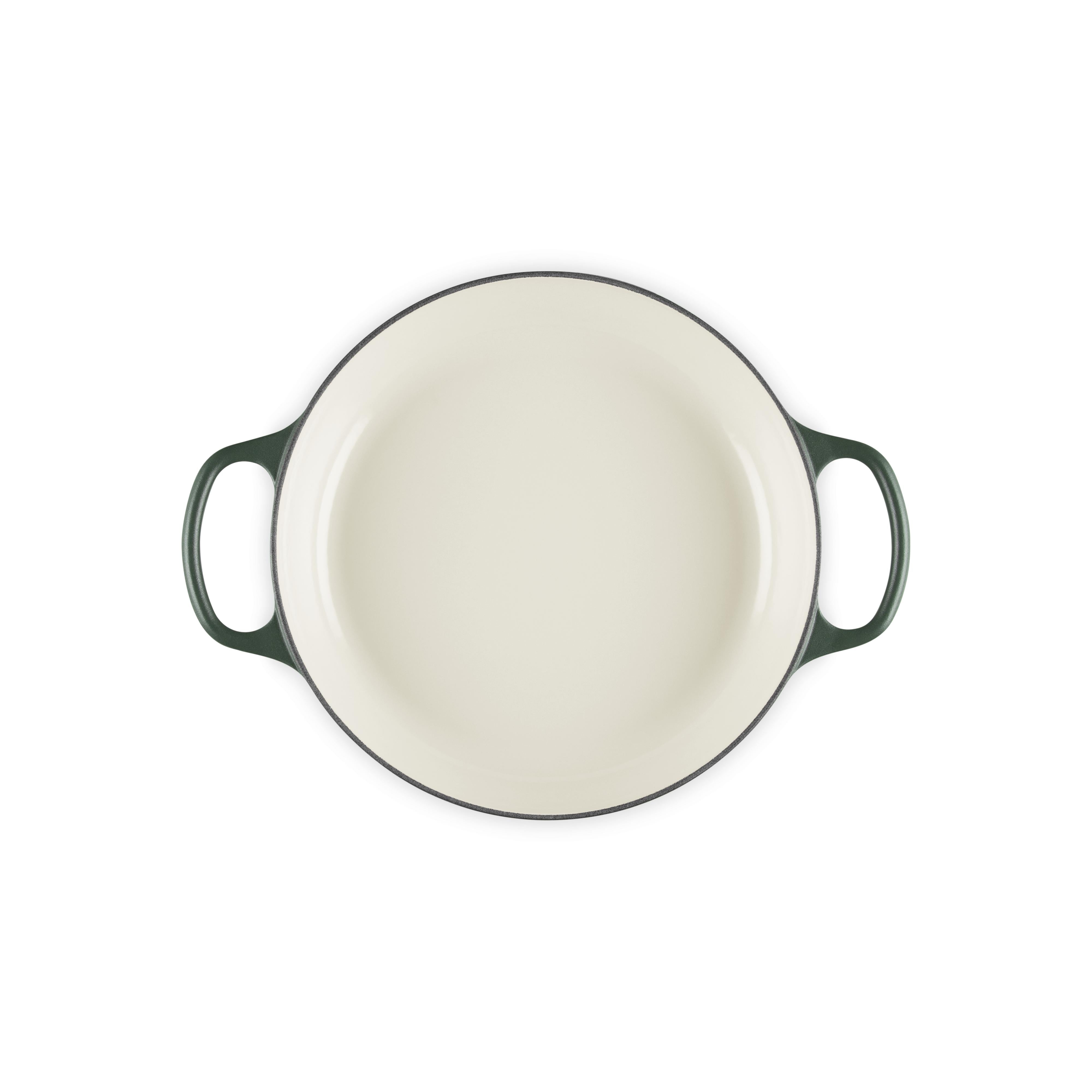 Le Creuset 3.5L Foret Shallow Braiser (30 cm) Interior 