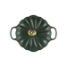 Le Creuset - 3.7L Pumpkin Cocotte Foret (24 cm) Top Gold Knob