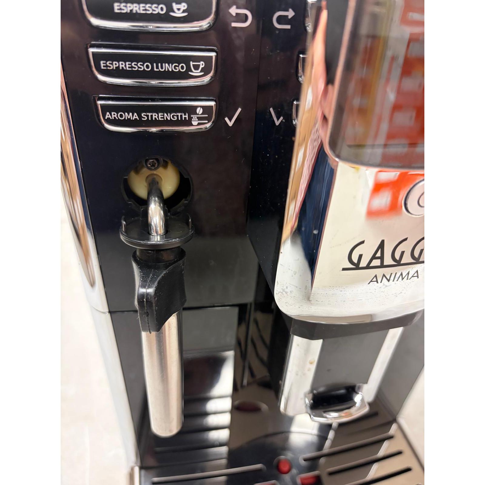 Gaggia Anima Black Super-Automatic Espresso Machine - Lightly Used