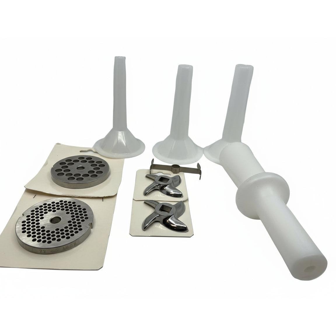 Fabio Leonardi MR0/TC12 .5HP Electric Meat Grinder attachments 