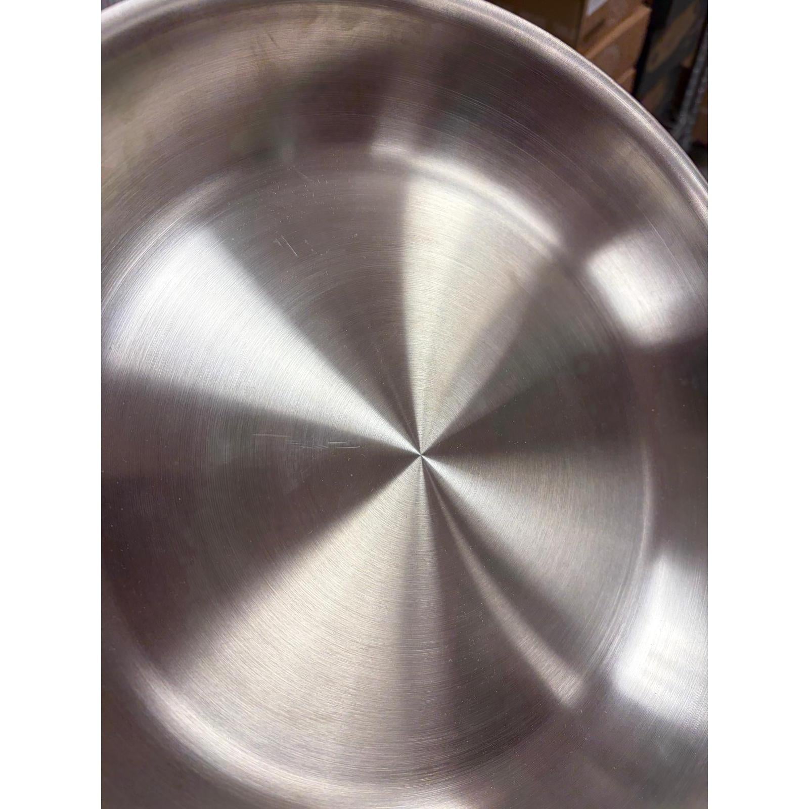 All-Clad D5 - 12" Mirror Finish Stainless Steel Fry Pan - Scuffed Side - Open Box