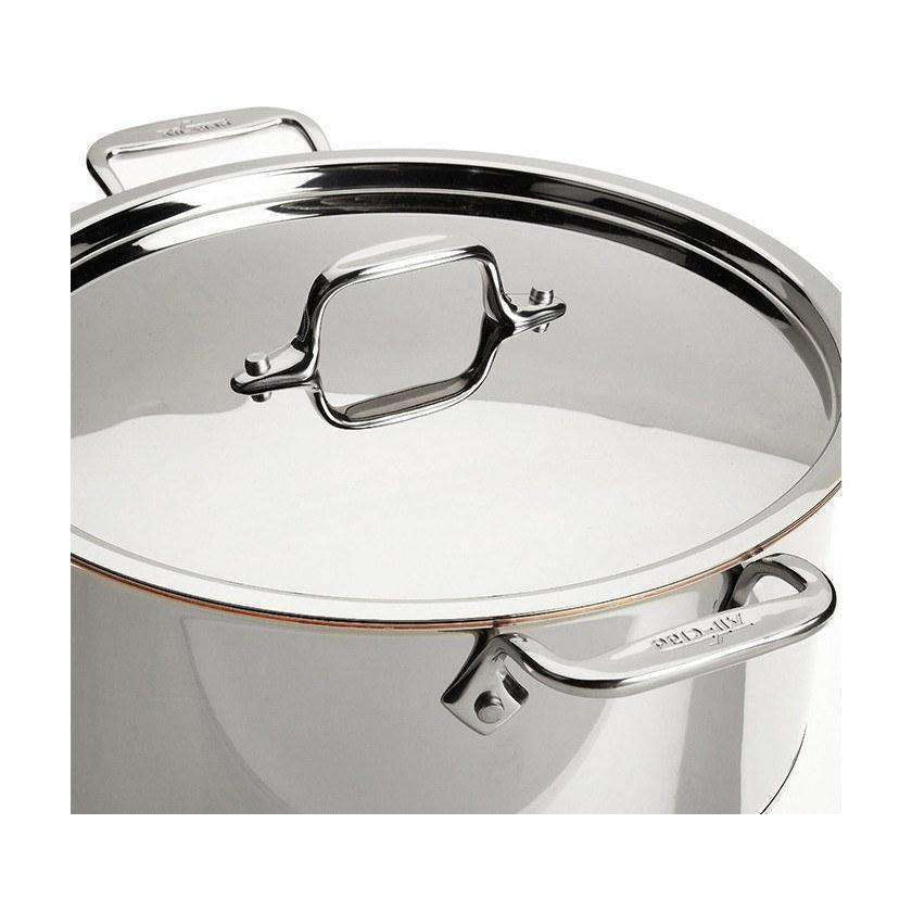All-Clad Copper Core 10 Piece Set 8 QT Stock Pot  Consiglio's Kitchenware