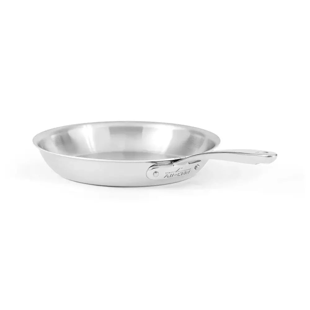 All-Clad D5 - 12" Mirror Finish Stainless Steel Fry Pan - Scuffed Side - Open Box