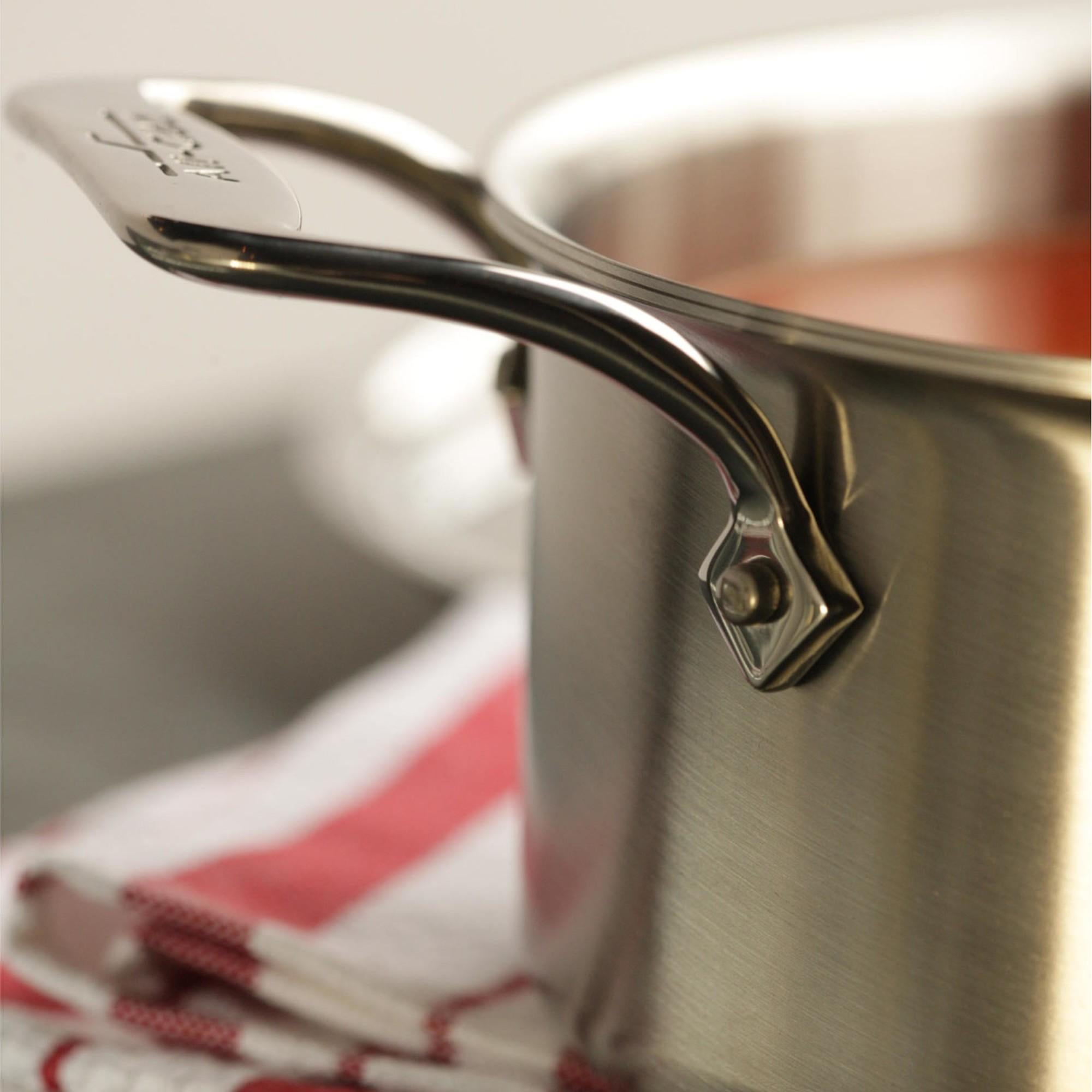 All-Clad 14 Piece D5 Brushed Set - BD005714 Stock Pot