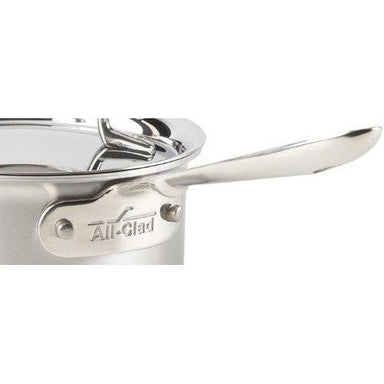 All-Clad D5 - 3 qt. Stainless Steel Brushed Covered Saucepan Handle Canada