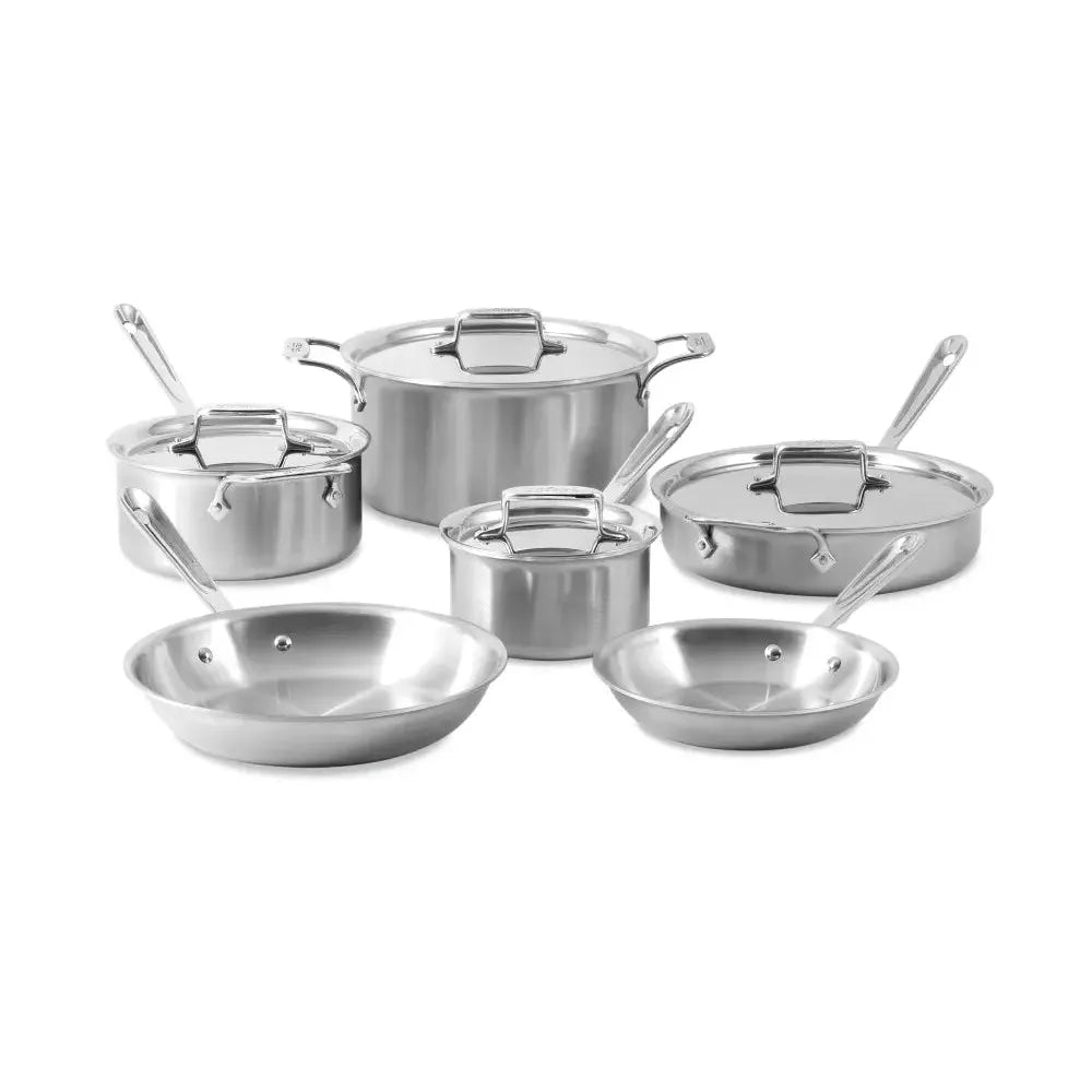 All-Clad 10 Piece D5 Brushed Set - BD5005710-R
