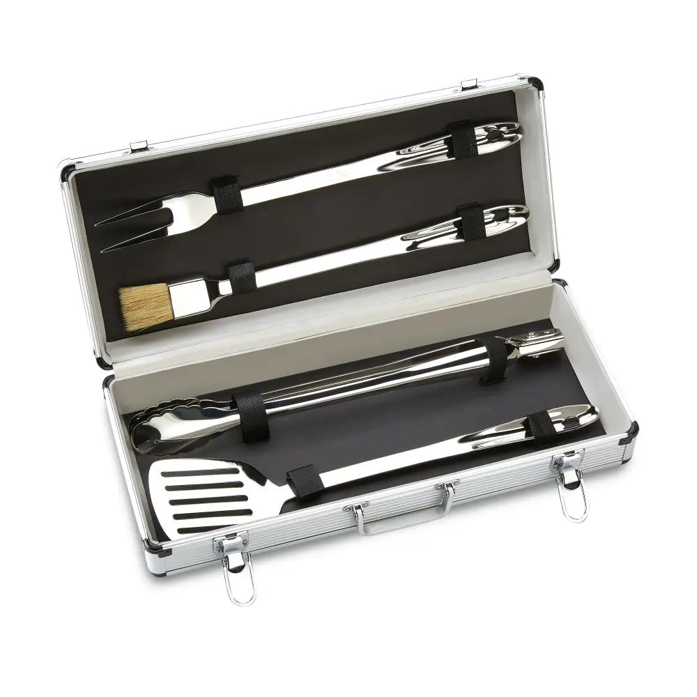 FG - All Clad Stainless Steel 4 piece BBQ Tool Set with box T147 - Not for Purchase