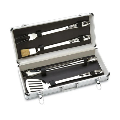 FG - All Clad Stainless Steel 4 piece BBQ Tool Set with box T147 - Not for Purchase