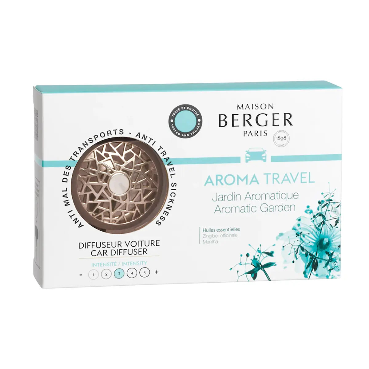 Maison Berger - Anti Odour Car Diffuser Aroma Travel