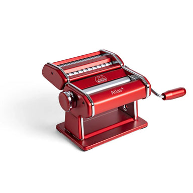 Marcato Atlas+ Red Pasta Maker 150mm /6" Made in Italy - Includes Lasagna, Fettuccine, Tagliolini/Spaghetti (Copy) (Copy)