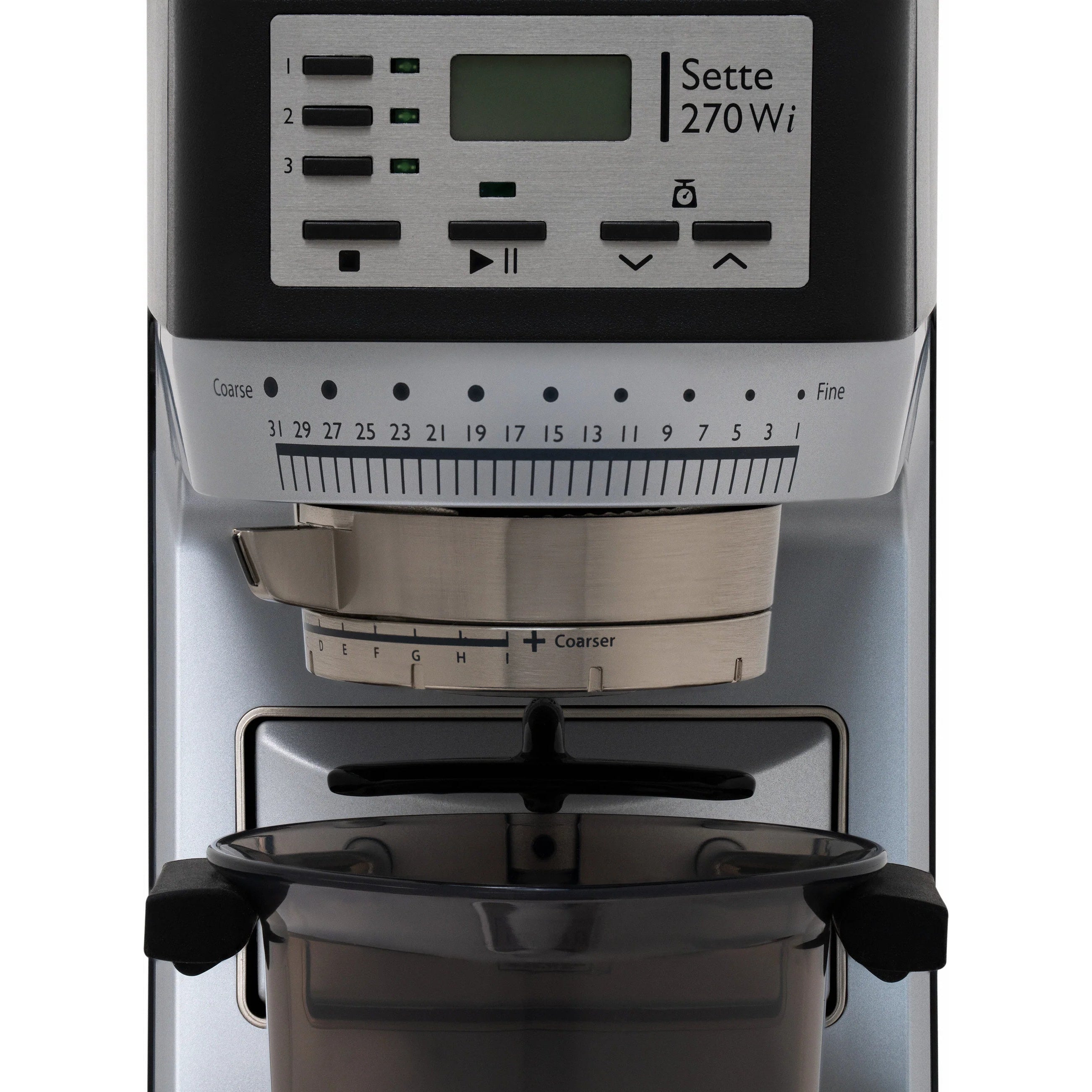 Baratza Sette 270Wi Conical Coffee Burr Grinder - Model no. 11270Wi Front Control Panel