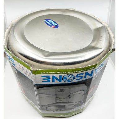 Italian Sansone Stainless Steel NSF Certified Fusti, 25Liter (6.6 Gallons)  (845oz)