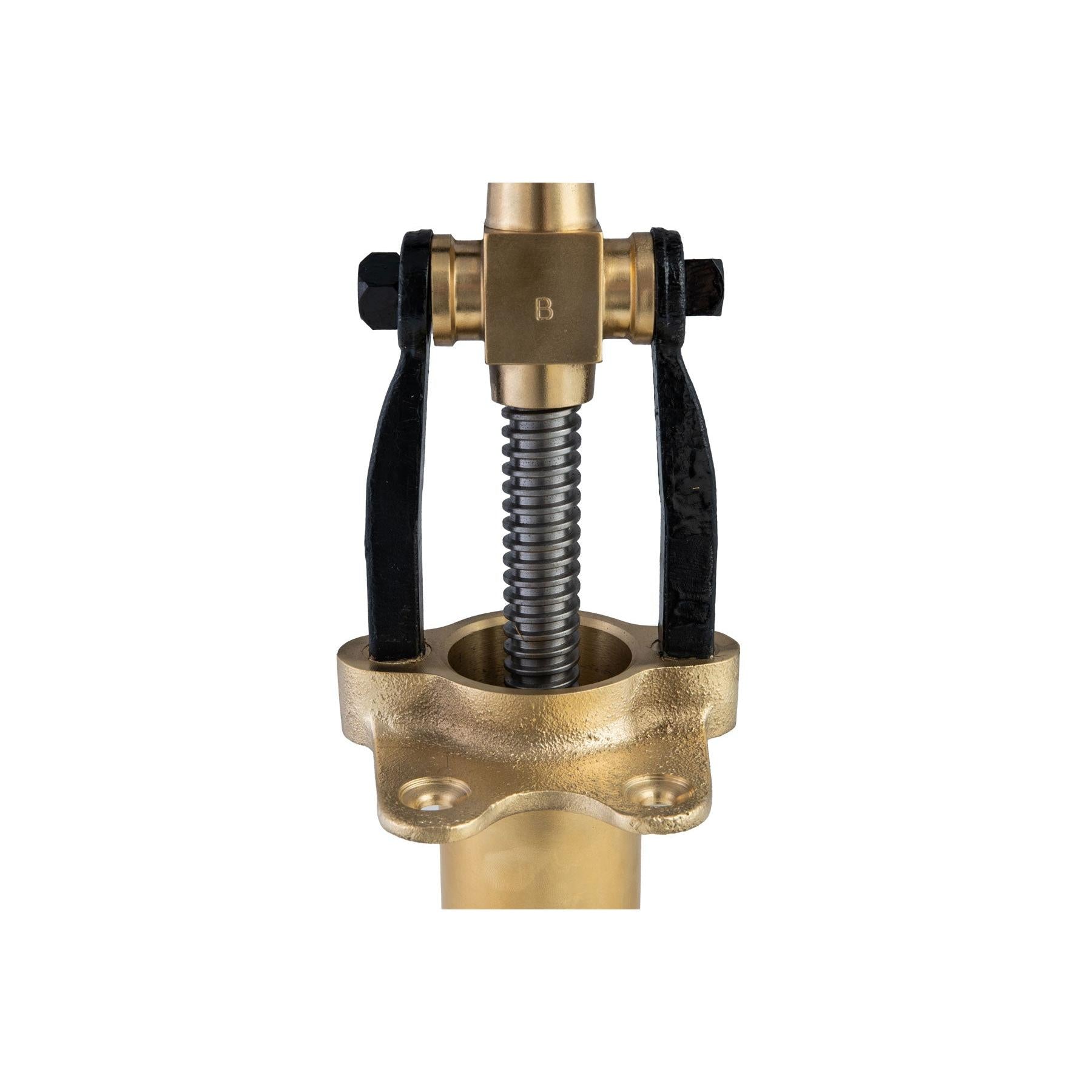 Bigolaro Premium Hand Pasta Extruder with Rigatoni and Spaghetti 2.5 mm Brass Dies Made in Italy Torchio