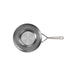 Demeyere Black 5 Collection 3L/30cm 18/10 Stainless Steel Wok - Silver Black interior
