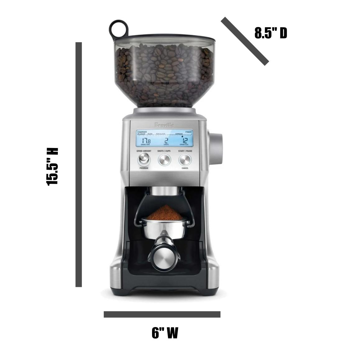 Breville - the Smart Grinder Pro Dimensions