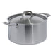 Made In CeramiClad 8 qt Stock Pot - Made in Italy Side