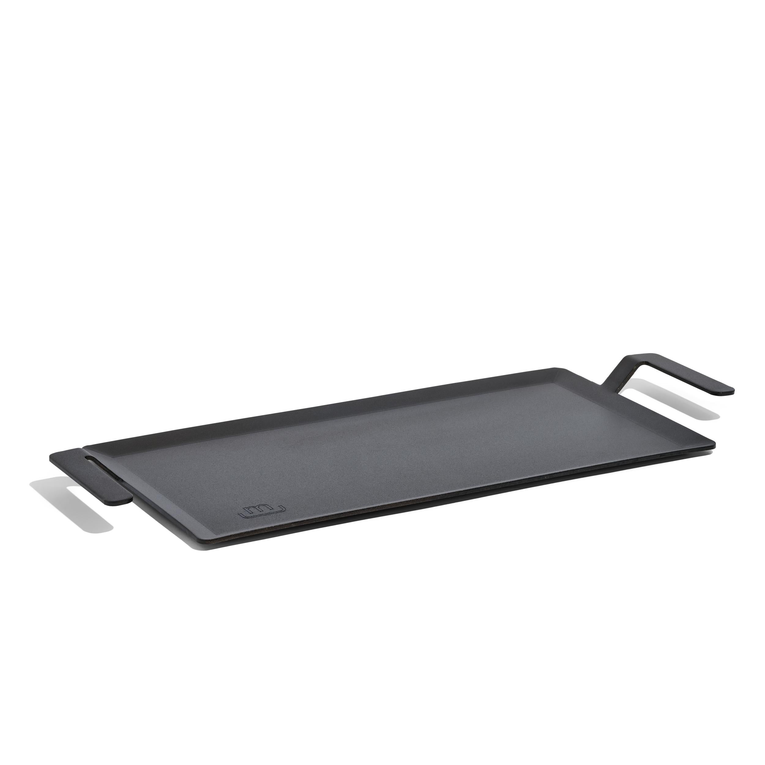 Seasoned Carbon Steel Griddle - Made in Sweden side
