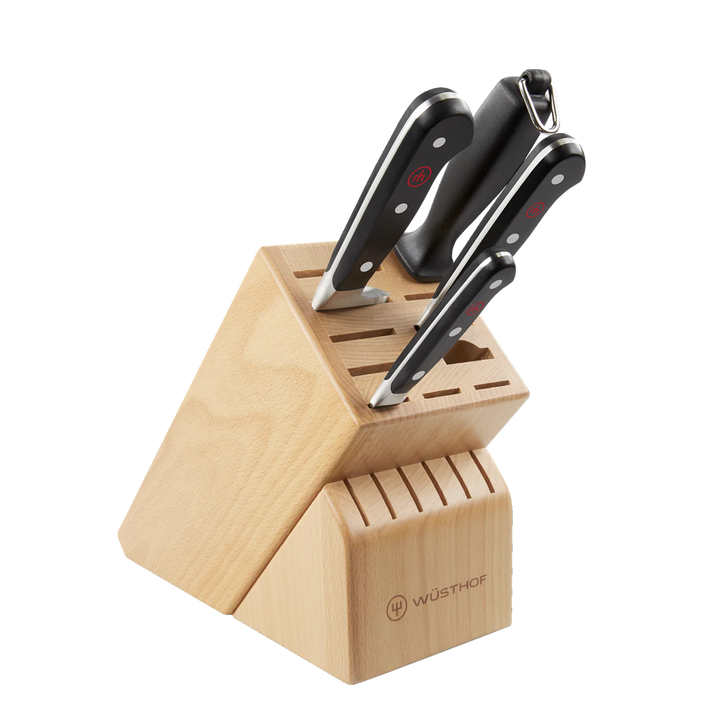 Wüsthof Classic 5-Piece Knife Block Set- Made in Germany - 1090170405