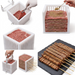 Crazy Souvle Premium Heavy Duty Spiedini / Arrosticini Maker - Makes 100 Skewers 25 grams per piece - 00009 - Made in Greece Meat Skewers 