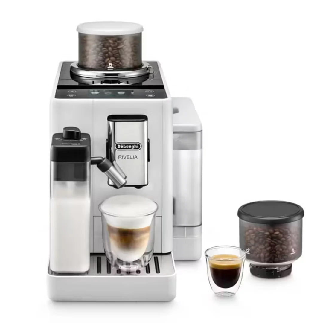 DeLonghi Rivelia Arctic White EXAM44055W Fully Automatic Espresso Machine