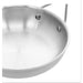 Demeyere Essential 5 Collection 20 cm / 8" 18/10 Stainless Steel Frying Pan Side
