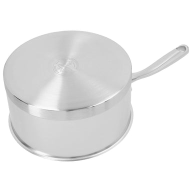 Demeyere Atlantis 7 Collection 2.2L 18/10 Stainless Steel Round Sauce Pan with Lid Base