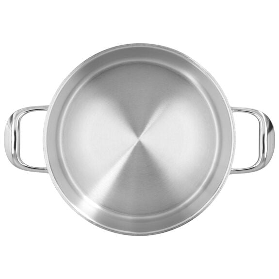 Demeyere Atlantis 7 Collection 5.2L 18/10 Stainless Steel Dutch Oven Top View