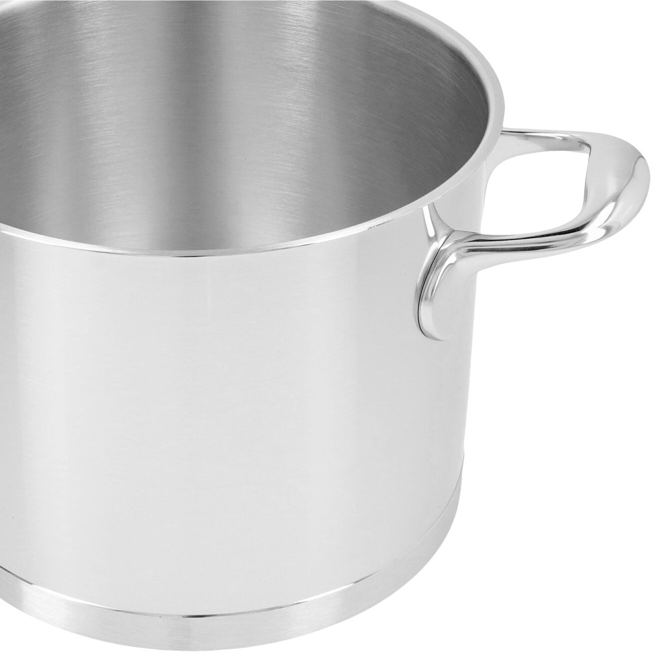 Demeyere Atlantis 7 Collection 5L 18/10 Stainless Steel Stock Pot Side