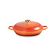 Le Creuset 3.5L Flame Doree Shallow Braiser (30 cm)