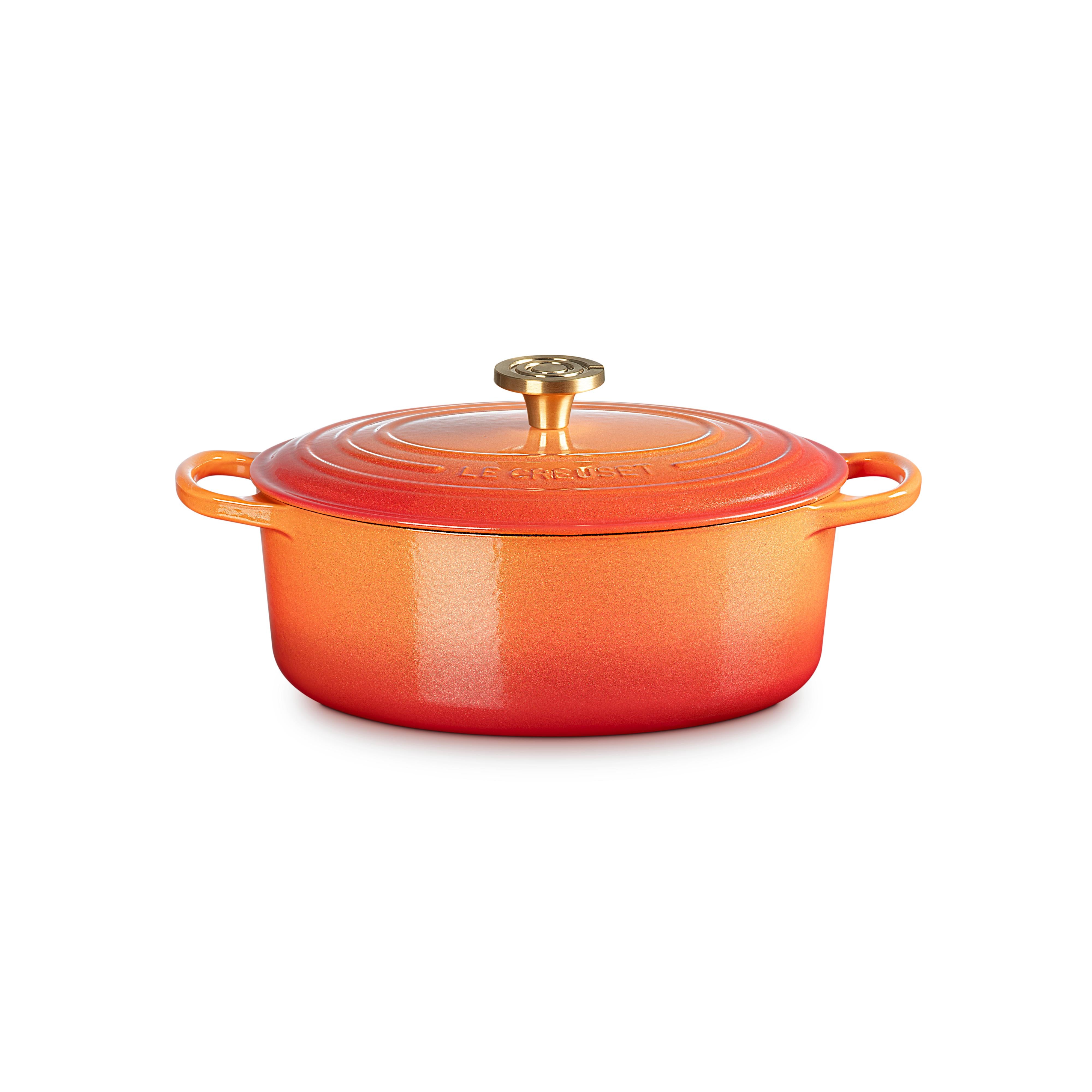 Le Creuset 4.7L Flame Doree Oval French/Dutch Oven (29 cm)